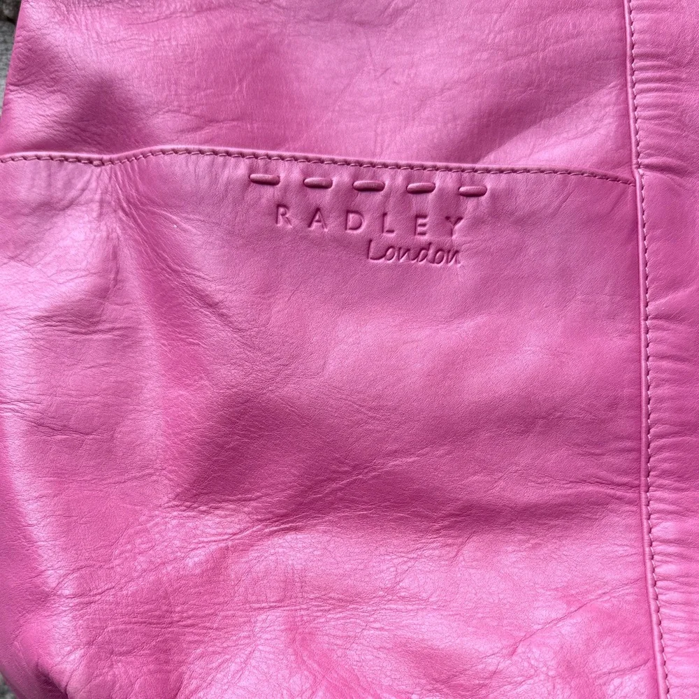 RADLEY LONDON Vibrant Pink Hobo Bag - Picture 6 of 8